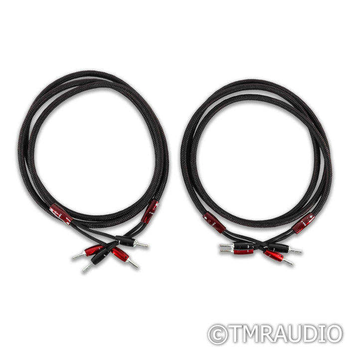 AudioQuest Type 9 Speaker Cables; 8ft Pair