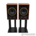 Tannoy SGM10 Bookshelf Speakers; Walnut Pair w/ MoFi Sourcepoint 10 Stands