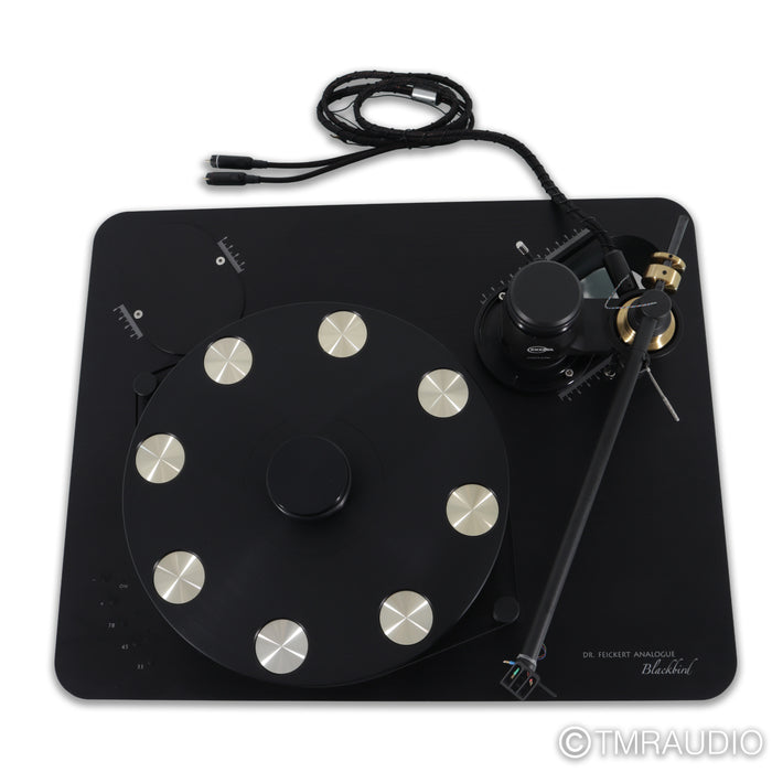 Dr. Feickert Blackbird Turntable; Kuzma Stogi S 12"; Deluxe (No Cartridge)