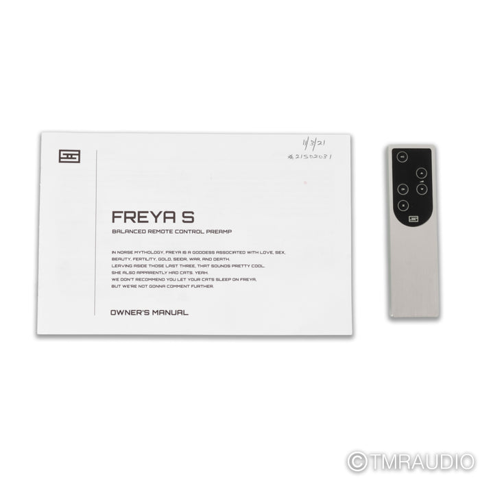 Schiit Audio Freya S Stereo Preamplifier