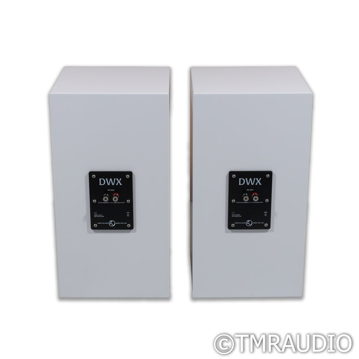 Zu Audio DWX Bookshelf Speakers; White Satin Pair