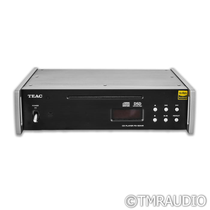 TEAC PD-501HR Stereo CD Player; DSD/PCM/CD Player