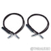 AudioQuest Firebird XLR Cables; 1m Pair Balanced Interconnects
