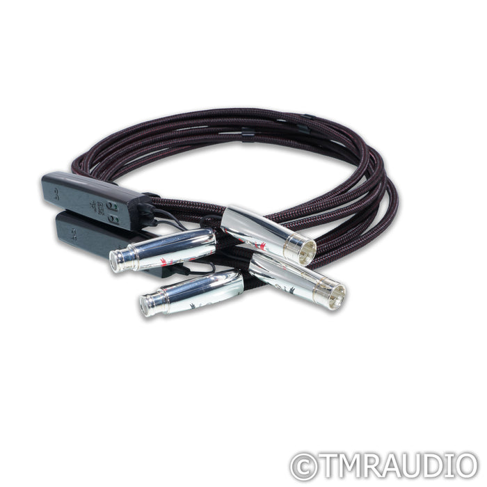 AudioQuest Firebird XLR Cables; 1m Pair Balanced Interconnects