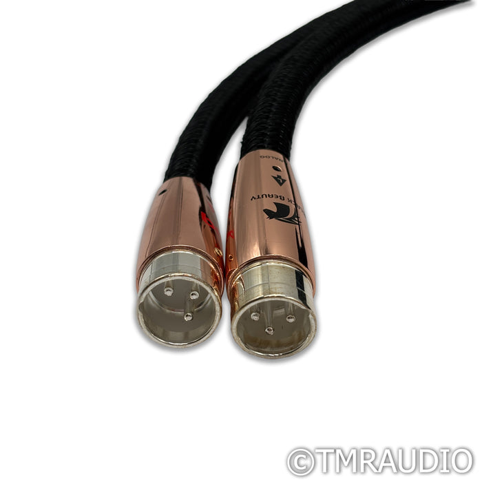 AudioQuest Black Beauty XLR Cables; 5m Pair Balanced Interconnects