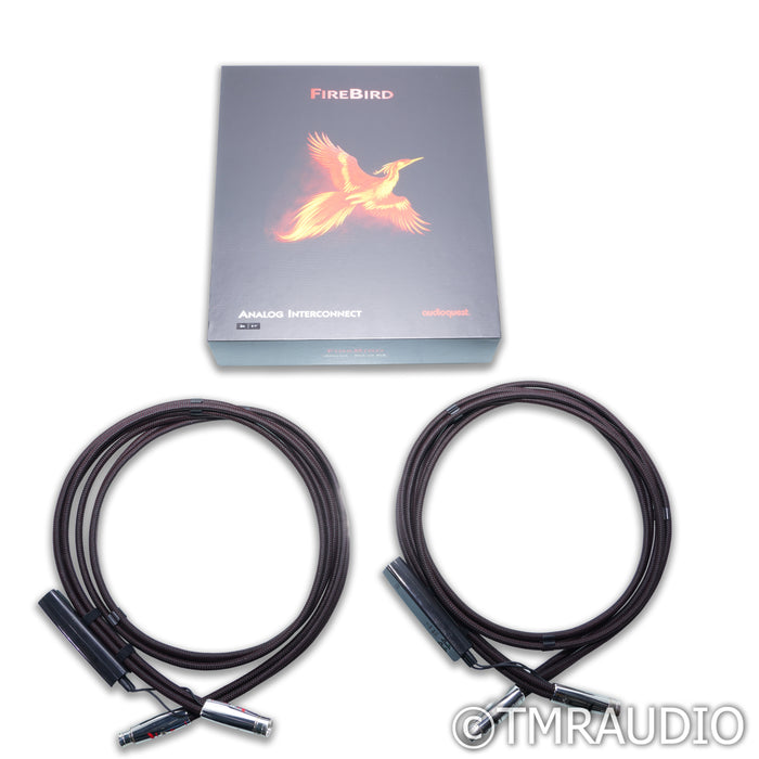 AudioQuest Firebird XLR Cables; 2m Pair Balanced Interconnects