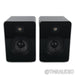 Daniel Hertz Eva Bookshelf Speakers; Black Piano Pair Signed by Mark Levinson