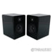 Daniel Hertz Eva Bookshelf Speakers; Black Piano Pair Signed by Mark Levinson