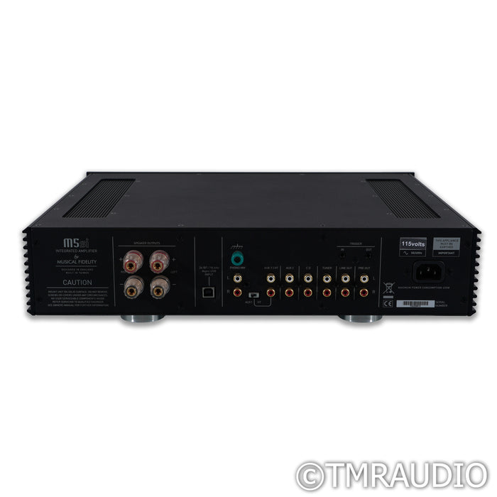 Musical Fidelity M5si Integrated Stereo Amplifier; MM Phono