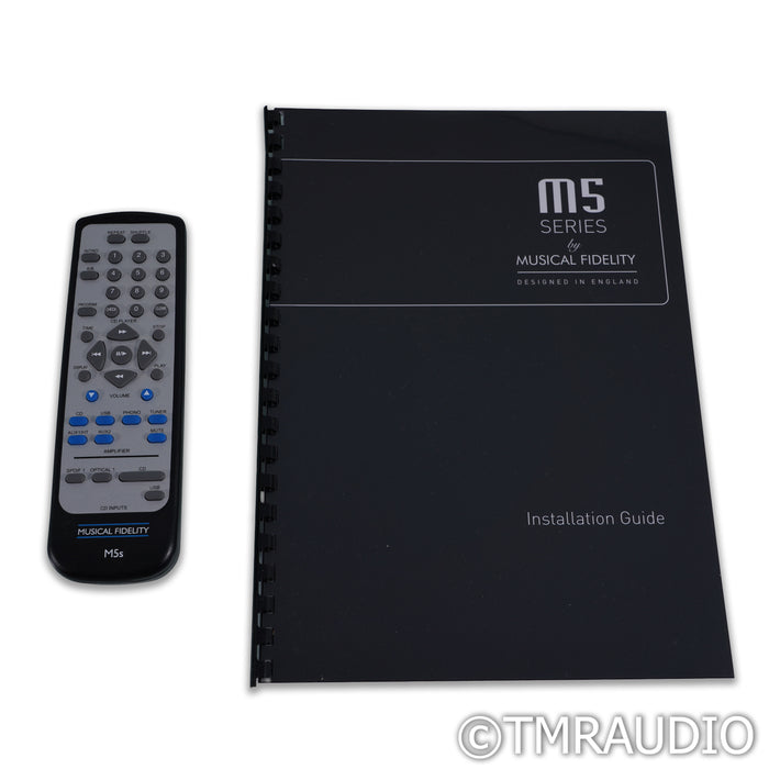 Musical Fidelity M5si Integrated Stereo Amplifier; MM Phono