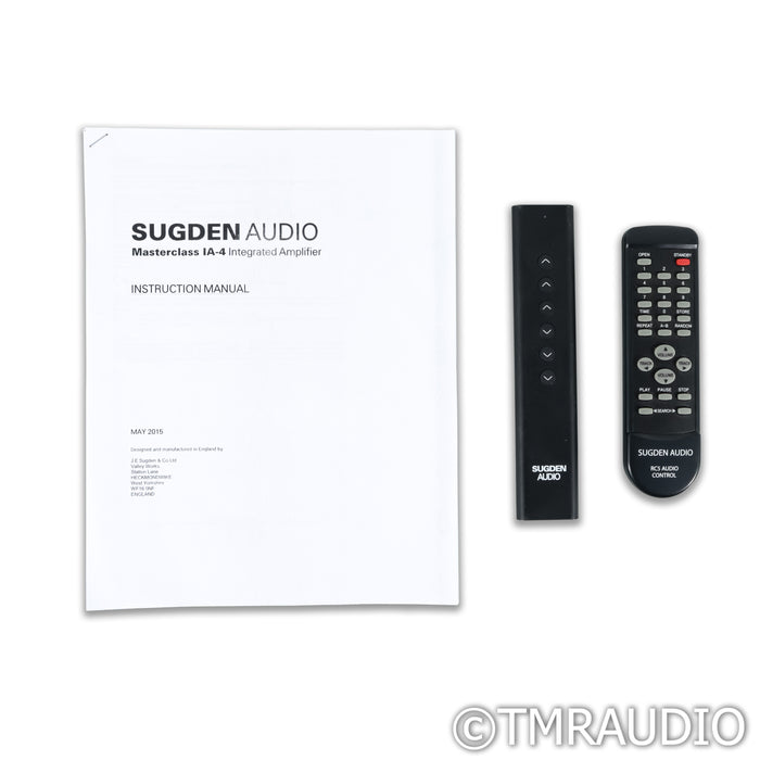 Sugden Audio Masterclass IA-4 Stereo Integrated Amplifier; MM Phono