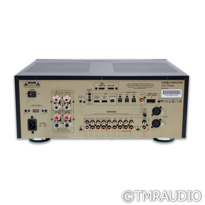 Advance Paris A10 Classic Tube Hybrid Integrated Amplifier; MM Phono