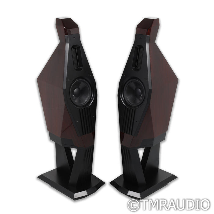 Lawrence Audio Violin SE Bookshelf Speakers; Rosewood Pair with Stands