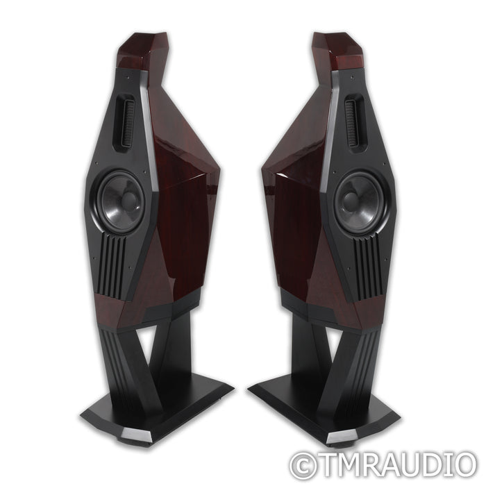 Lawrence Audio Violin SE Bookshelf Speakers; Rosewood Pair with Stands
