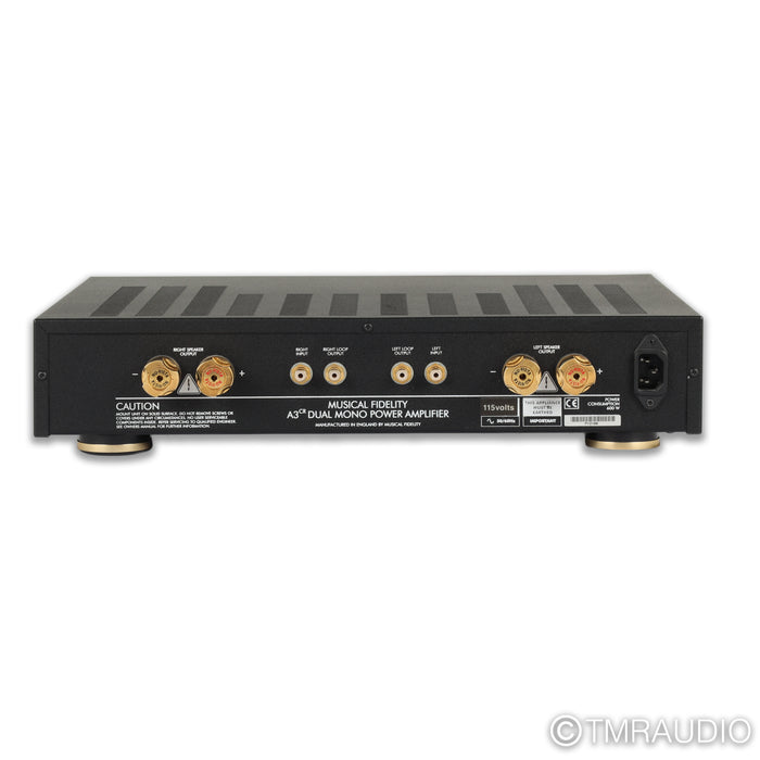 Musical Fidelity A3cr Dual Mono Power Amplifier