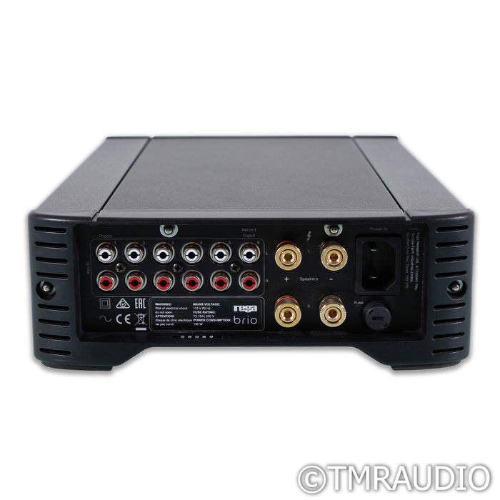 Rega Brio Stereo Integrated Amplifier; MM Phono