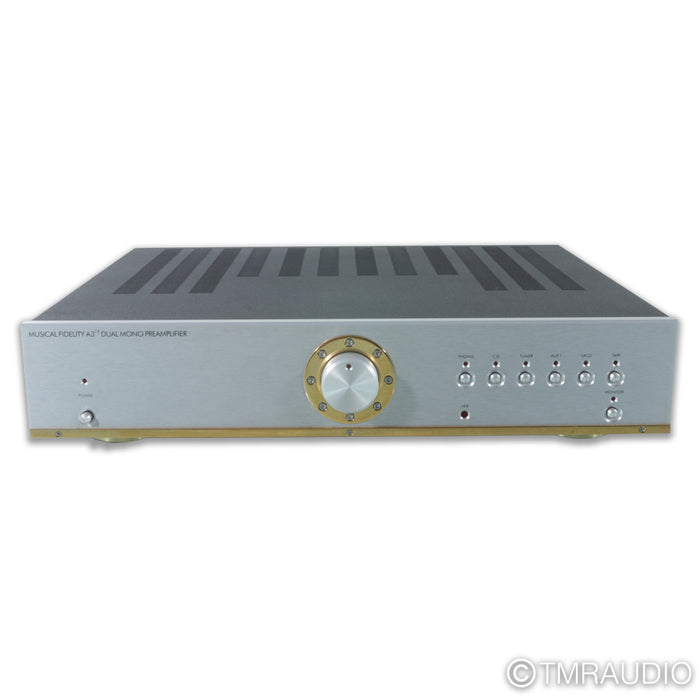 Musical Fidelity A3cr Dual Mono Preamplifier; MM / MC Phono