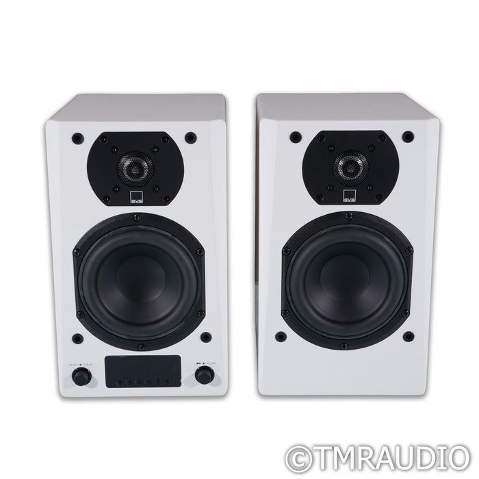 SVS Prime Wireless Pro Powered Bookshelf Speakers; White Pair