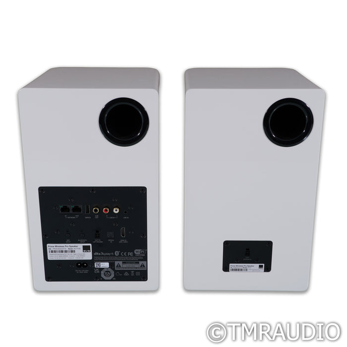 SVS Prime Wireless Pro Powered Bookshelf Speakers; White Pair
