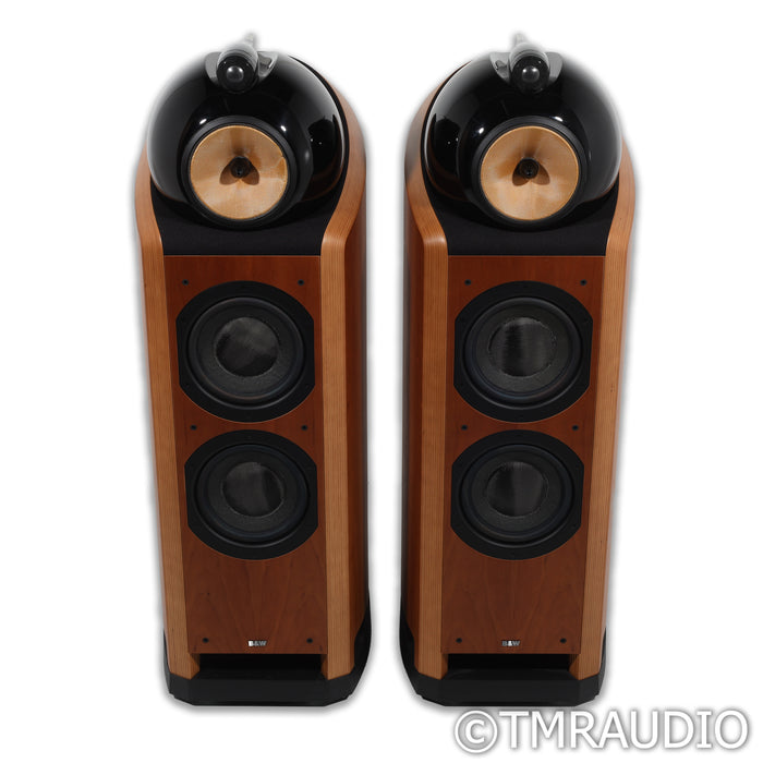 Bowers & Wilkins Nautilus 802 Floorstanding Speakers; Cherrywood Pair