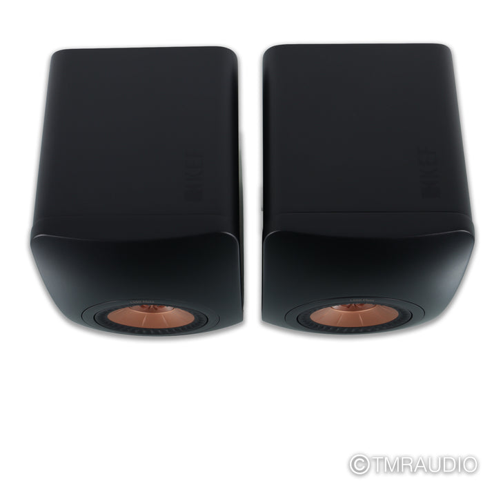 KEF LS50 Meta Bookshelf Speakers; Carbon Black Pair