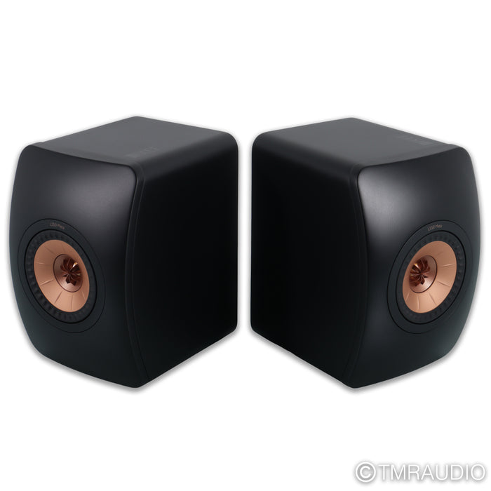 KEF LS50 Meta Bookshelf Speakers; Carbon Black Pair