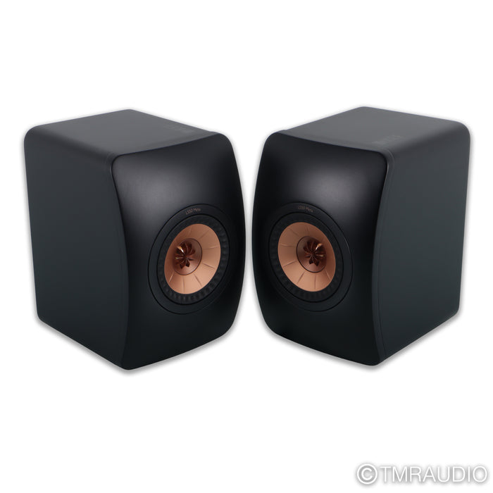 KEF LS50 Meta Bookshelf Speakers; Carbon Black Pair