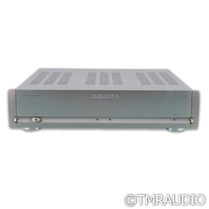 Parasound Halo A23+ Stereo Power Amplifier; A23 Plus; Silver