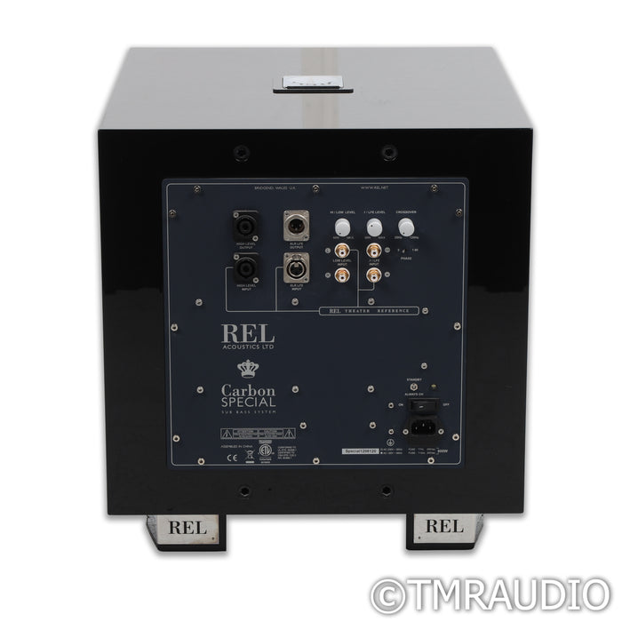 REL Acoustics Carbon Special 12" Powered Subwoofer; Piano Black