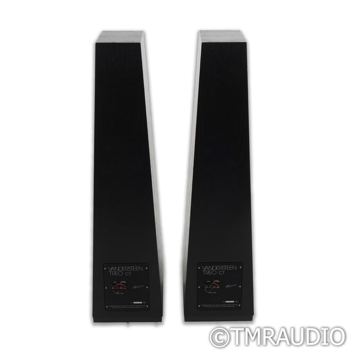 Vandersteen Treo CT Floorstanding Speakers; Black Pair