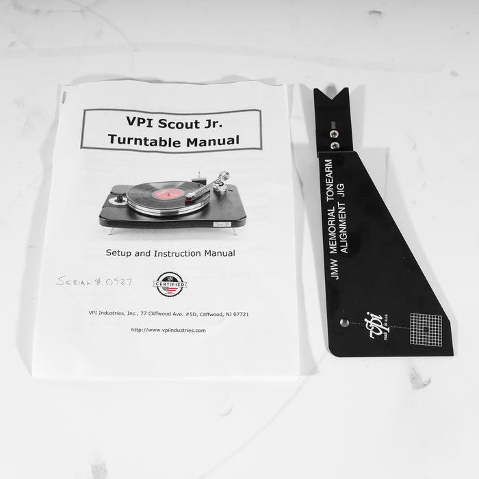 VPI Scout Jr.  Belt Drive Turntable; 9" Gimbal Tonearm (No Cartridge)