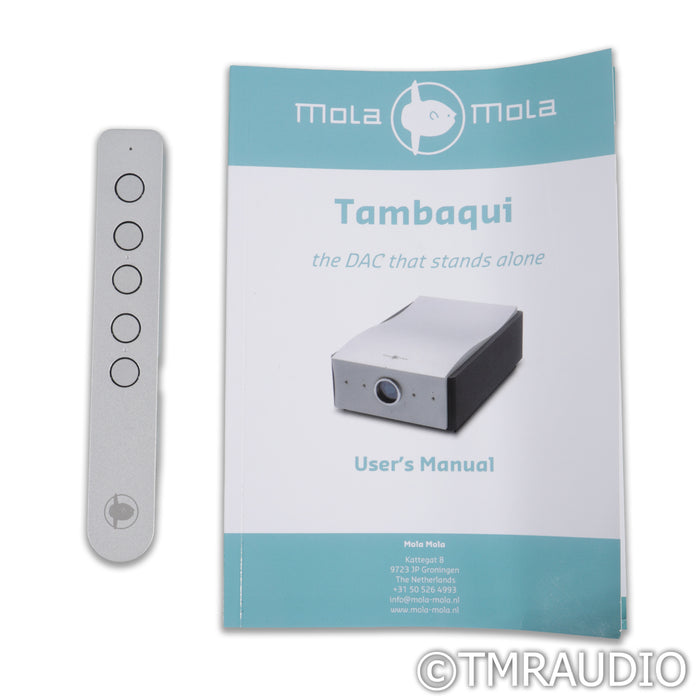 Mola Mola Tambaqui DAC; D/A Converter
