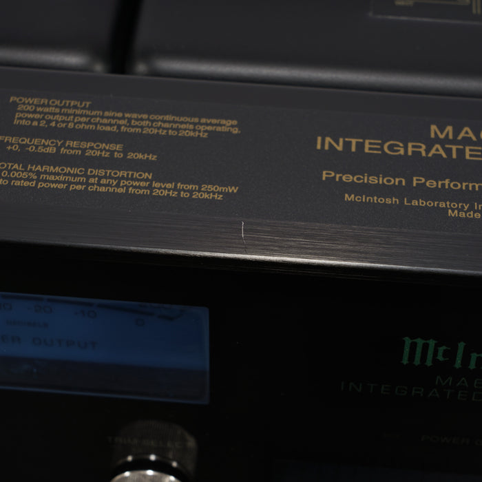 McIntosh MA6600 Integrated Stereo Amplifier; MM Phono