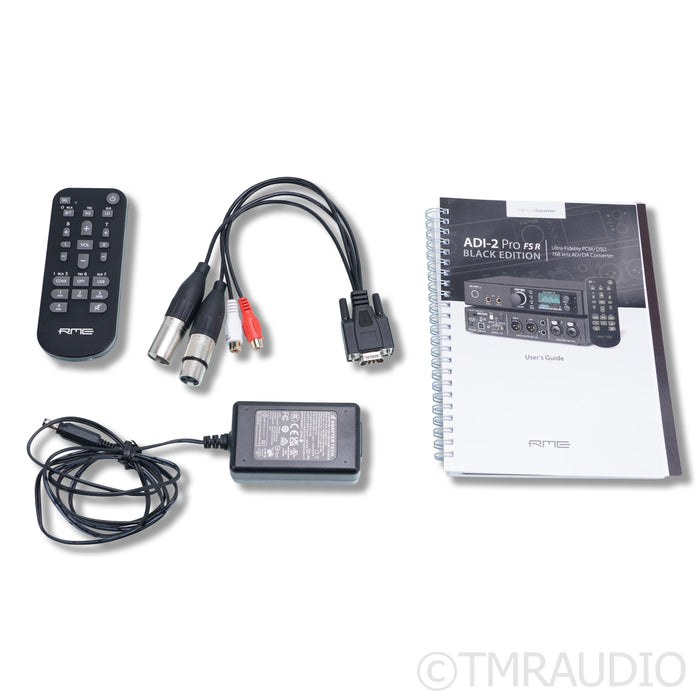 RME ADI-2 Pro FS R Black Edition AD/DA Converter; USB DAC; Dual Headphone Amp