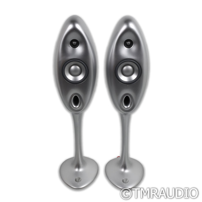 Vivid Audio Oval V1.5 Floorstanding Speakers; Silver Pair