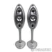 Vivid Audio Oval V1.5 Floorstanding Speakers; Silver Pair