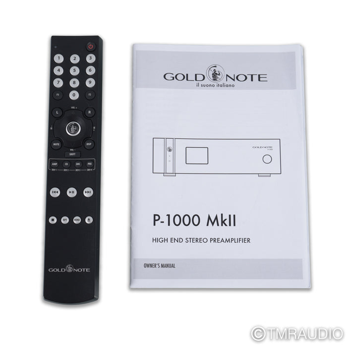 Gold Note P-1000 MkII Stereo Preamplifier