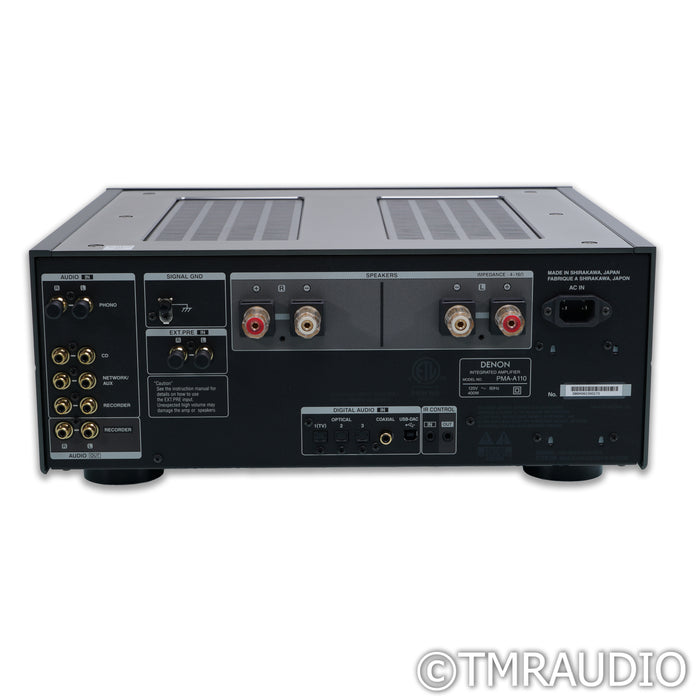 Denon PMA-A110 Stereo Integrated Amplifier / DAC; MM / MC Phono