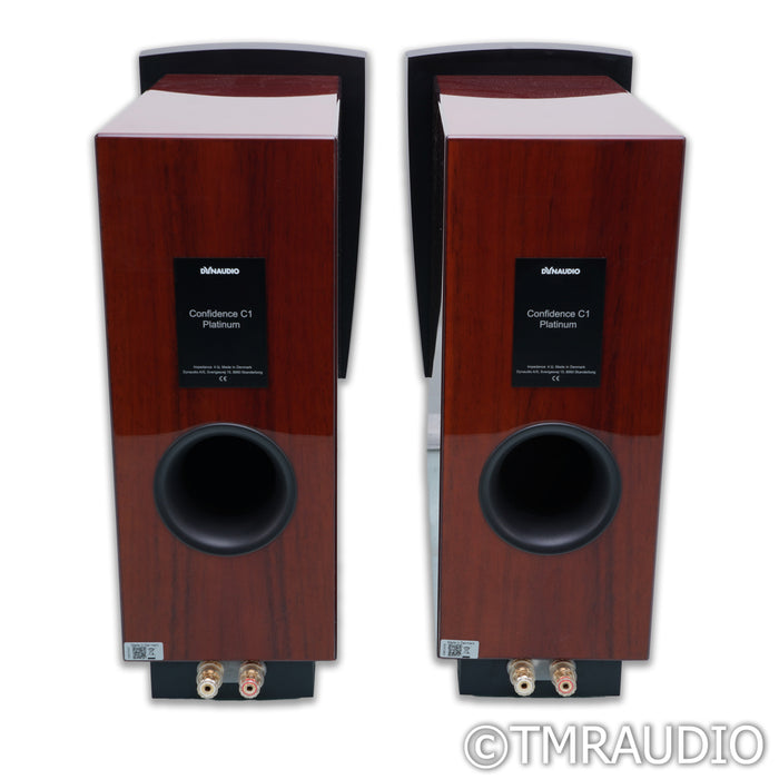 Dynaudio Confidence C1 Platinum Bookshelf Speakers; Rosewood Piano Pair