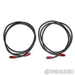 AudioQuest Red River RCA Cables; 2m Pair Interconnects