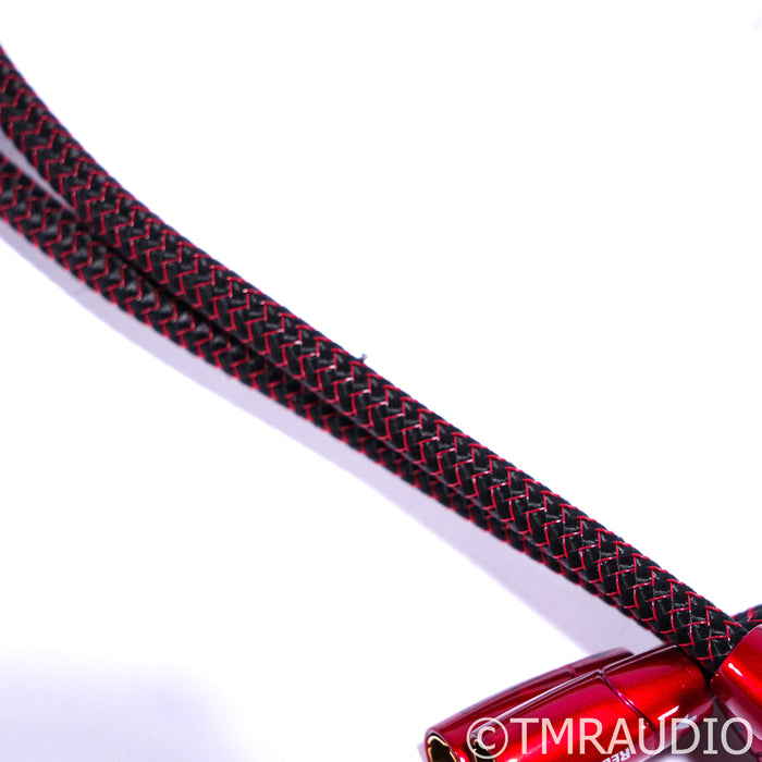 AudioQuest Red River RCA Cables; 0.75m Pair Interconnects