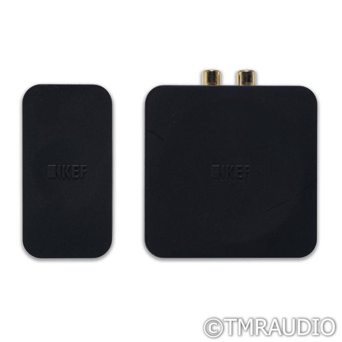 KEF KC62 Dual 6.5" Powered Subwoofer; Black w/ Wireless Adapter Kit