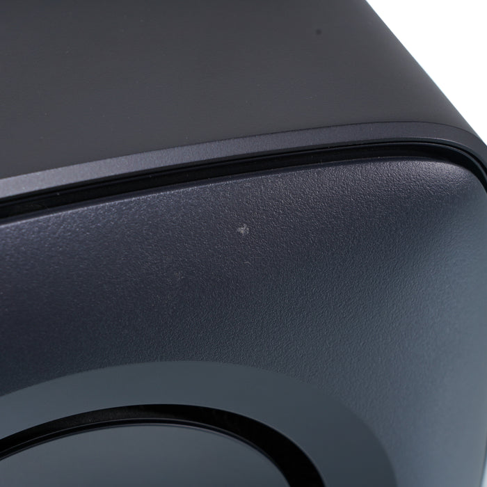 KEF KC62 Dual 6.5" Powered Subwoofer; Black w/ Wireless Adapter Kit