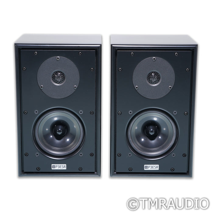 Harbeth P3ESR XD Bookshelf Speakers; Black Satin Pair
