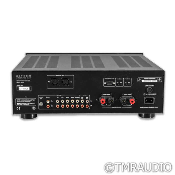 Anthem Integrated 225 Stereo Integrated Amplifier; MM Phono