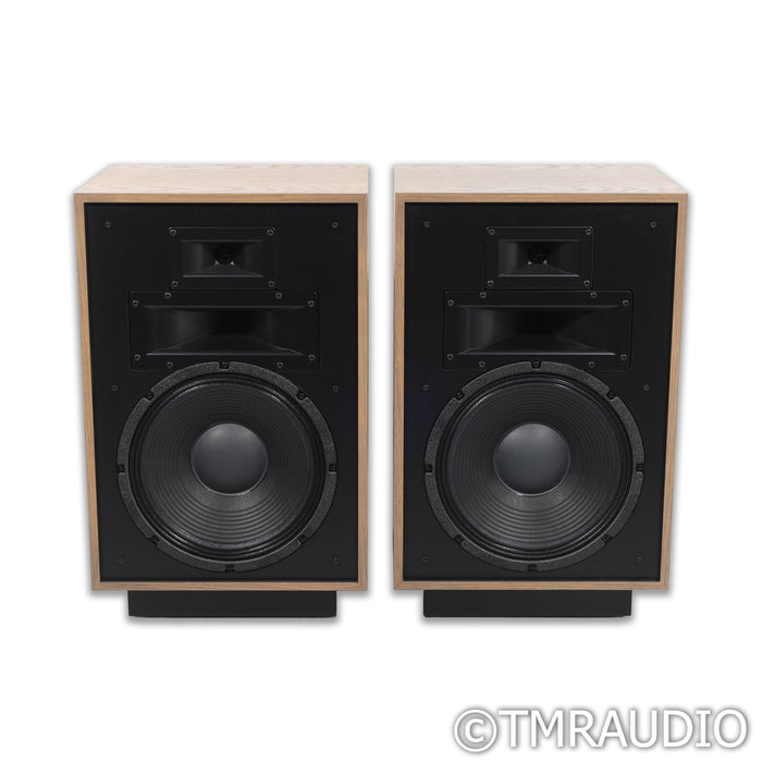 Klipsch Heresy IV Floorstanding Speakers; Distressed Oak Pair