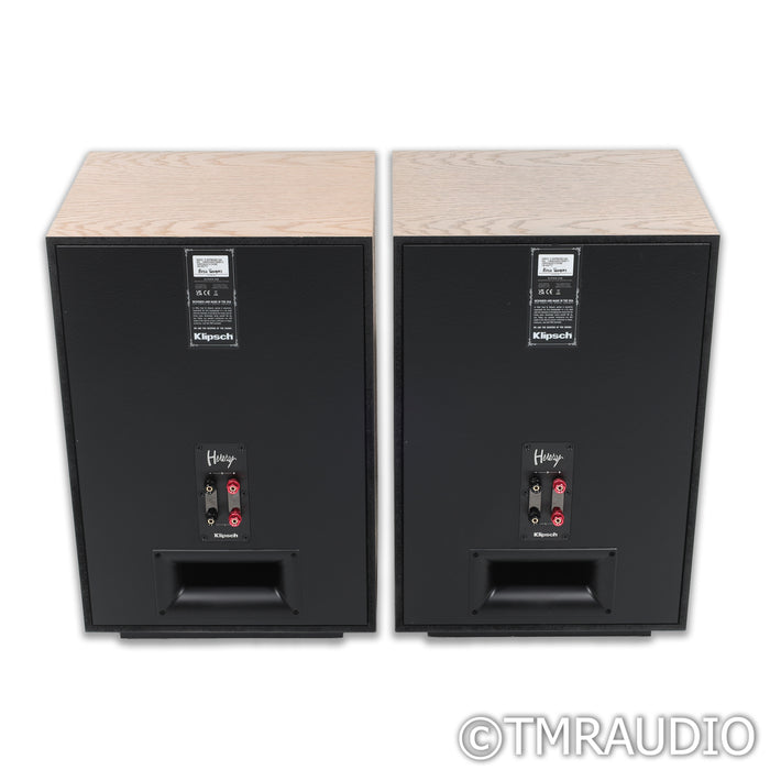 Klipsch Heresy IV Floorstanding Speakers; Distressed Oak Pair