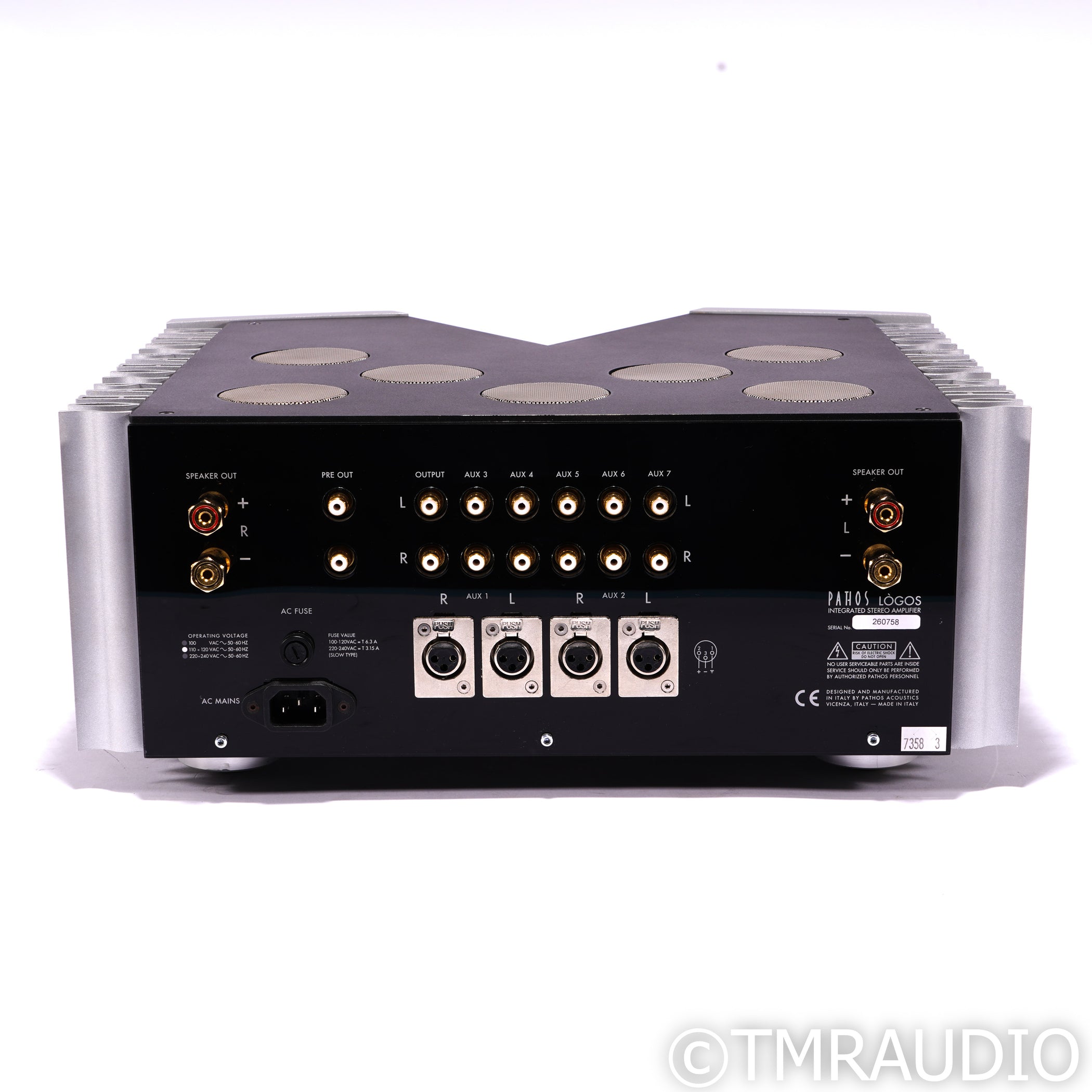 Pathos Logos Stereo Hybrid Integrated Amplifier — The Music Room