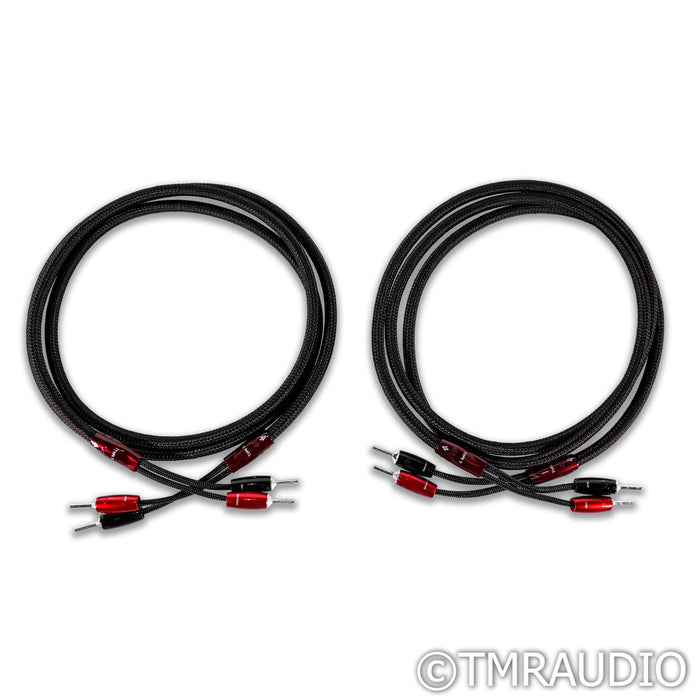 AudioQuest Type 9 Speaker Cables; 8ft Pair