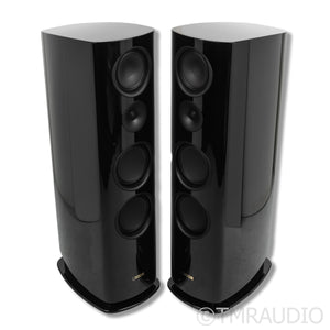 Canton Reference 3 Floorstanding Speakers; Piano Black Pair (Demo w/ Warranty)
